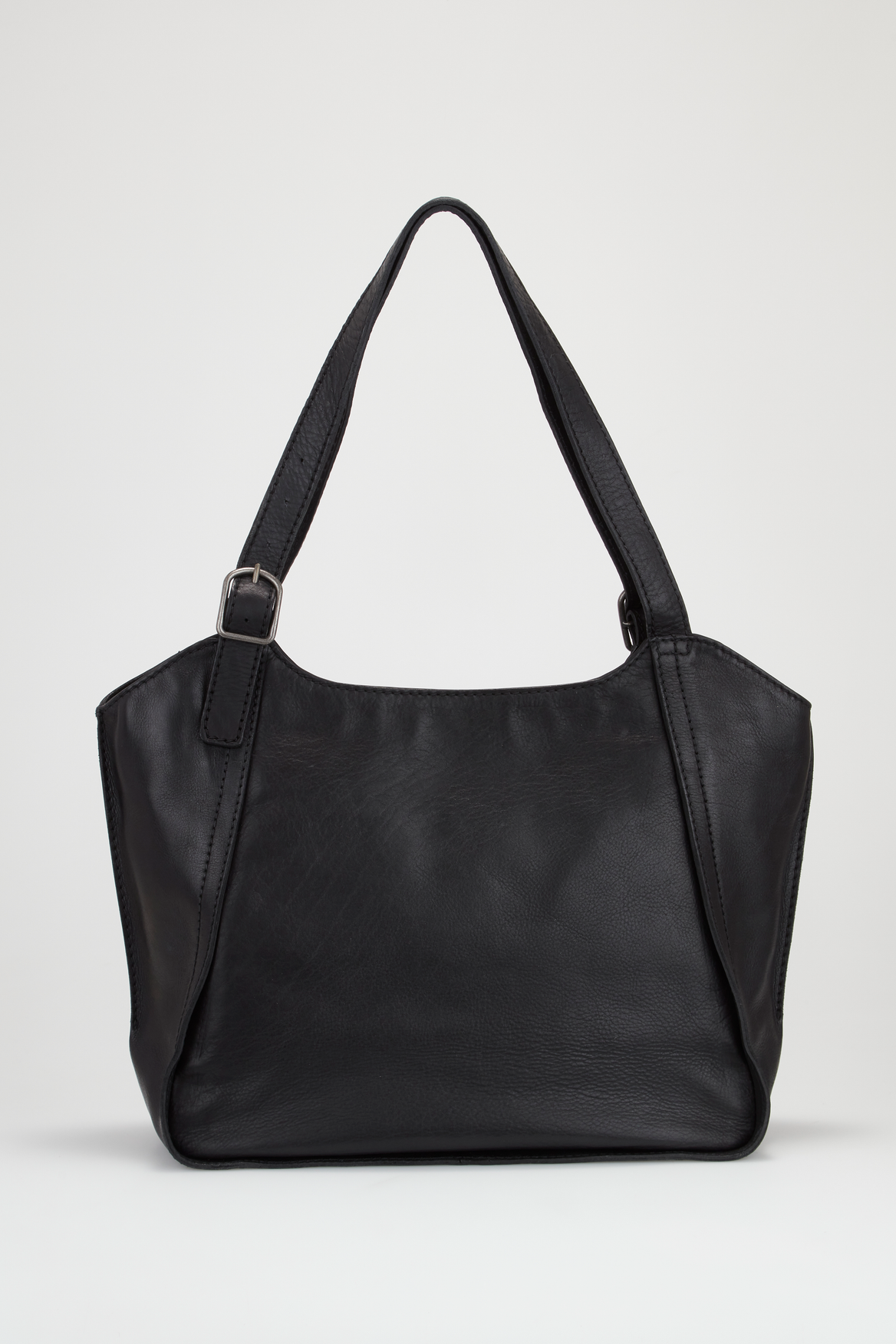 3202974_1.png Maya Leather Buckle Tote Bag - Image 1