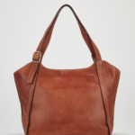 Maya Leather Buckle Tote Bag