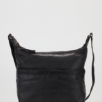 Isla Leather Braided Crossbody Bag