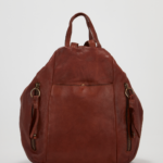 Ari Leather Tassel Backpack