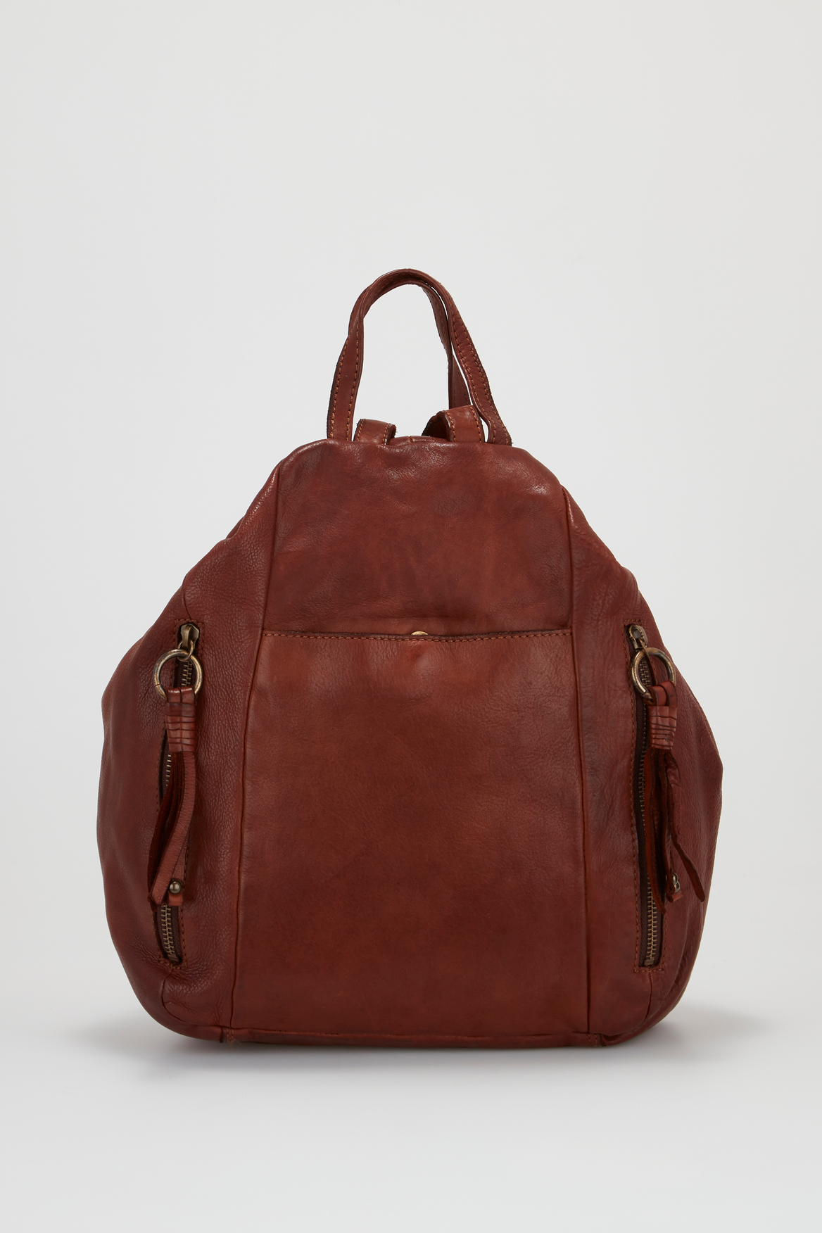 3204607_1.png Ari Leather Tassel Backpack - Image 1