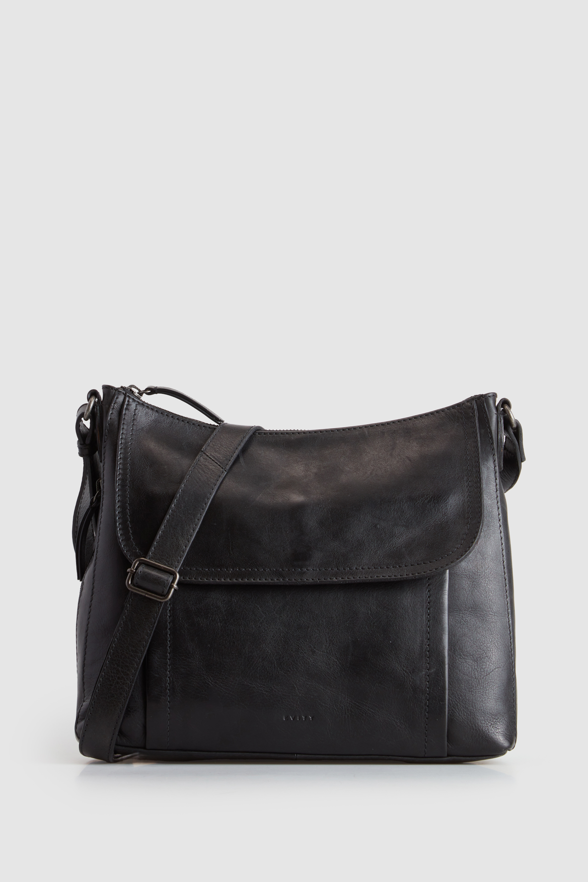 3215114_1.png Maya Leather Large Crossbody Bag - Image 1