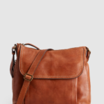 Maya Leather Large Crossbody Bag