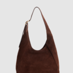 Alexa Leather Small Suede Hobo Bag