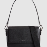 Grace Leather Flap Crossbody Bag