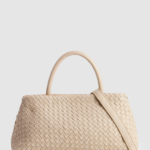 Margo Leather Weave Shopper Bag