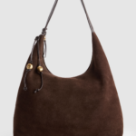 Nina Leather Suede Hobo Bag