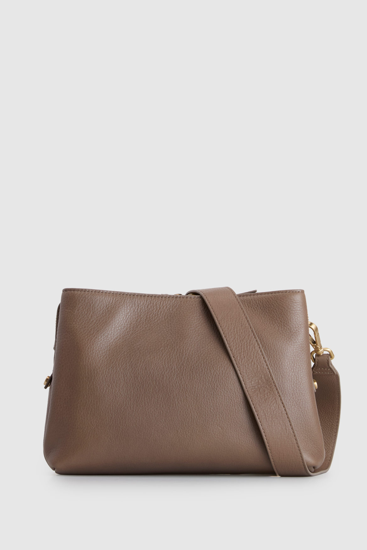 3225695_1.png Clover Leather Crossbody Bag - Image 1