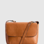 Sofia Leather Flap Crossbody Bag