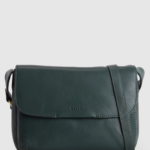 Sofia Leather Flap Crossbody Bag