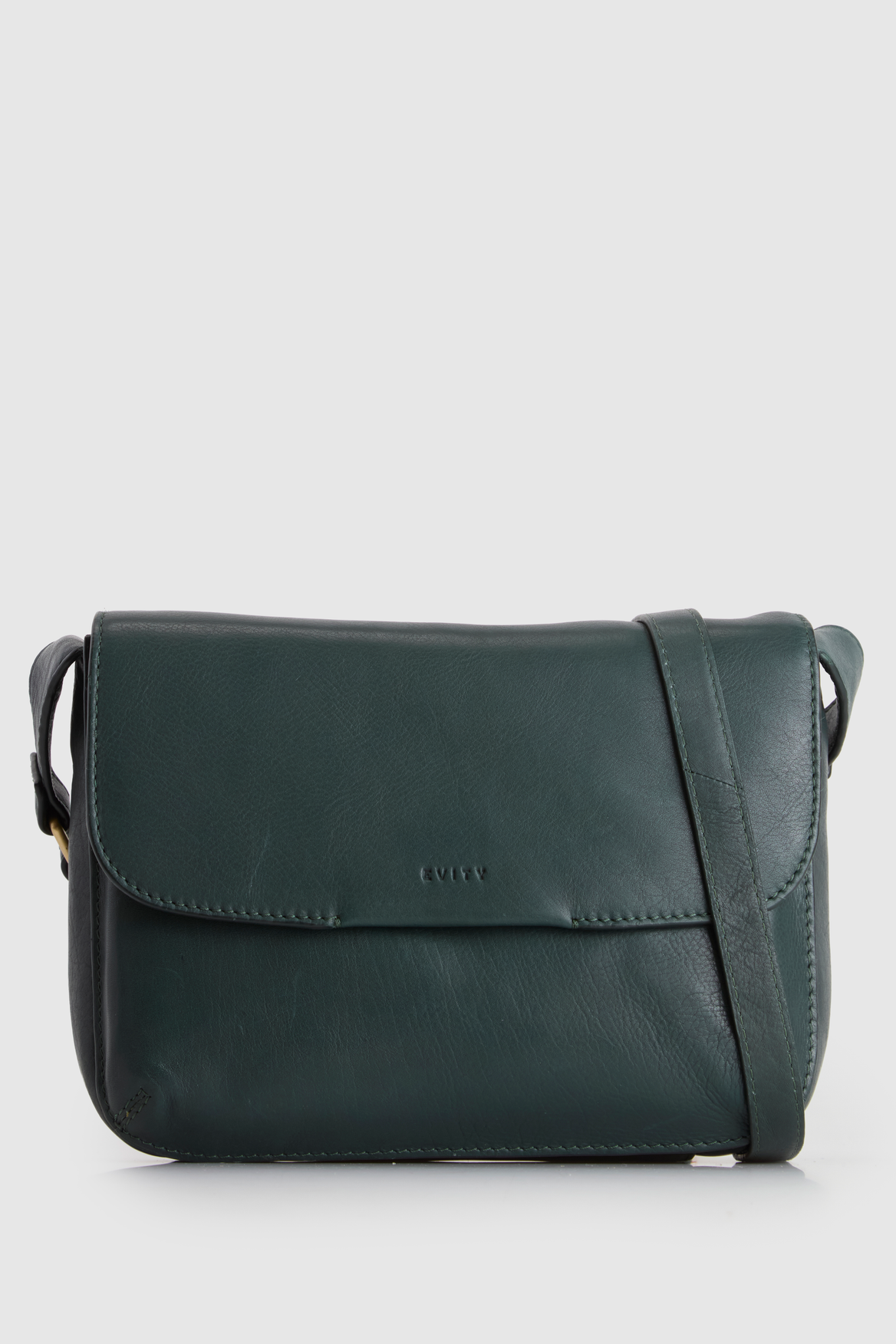 3225709_1.png Sofia Leather Flap Crossbody Bag - Image 1