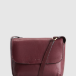 Sofia Leather Flap Crossbody Bag
