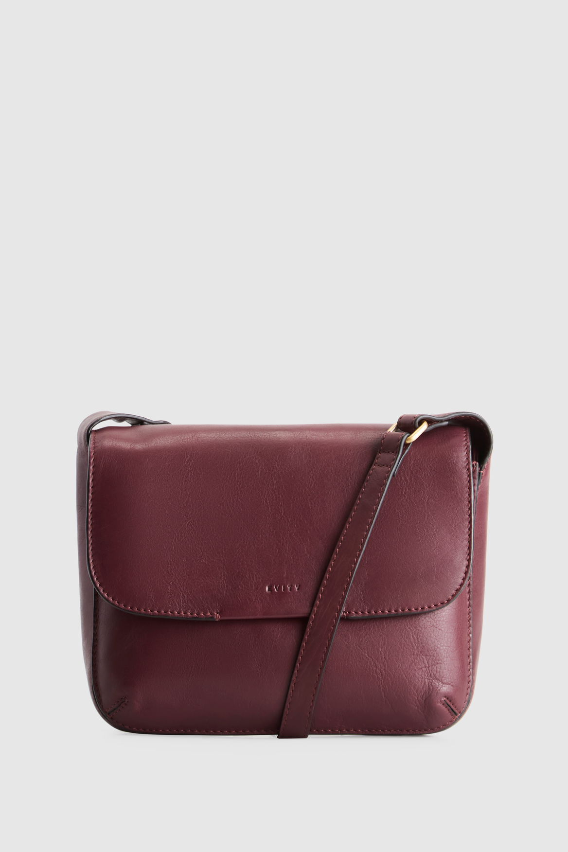 3225710_1.png Sofia Leather Flap Crossbody Bag - Image 1