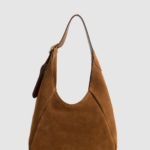 Alexa Leather Small Suede Hobo Bag