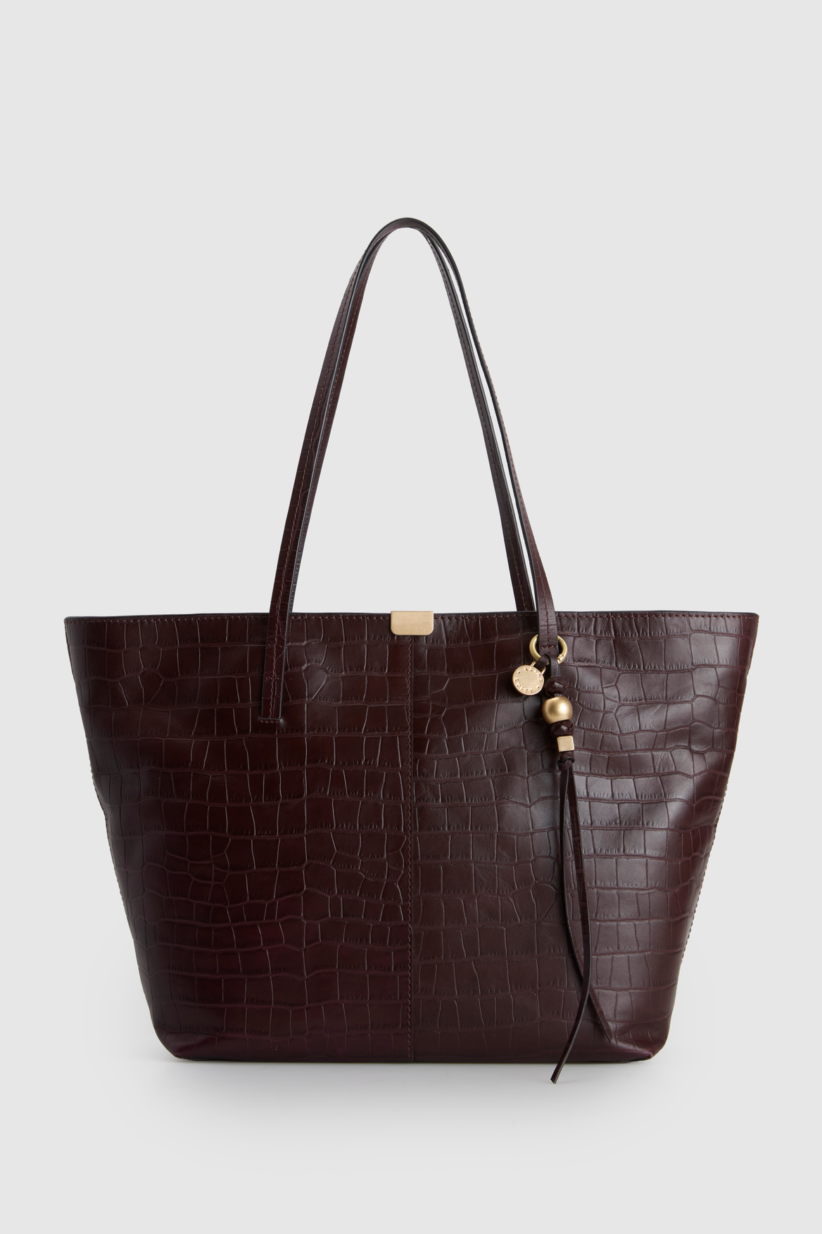 3225721_1.png Lila Croco Leather Tote Bag - Image 1