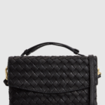 Nieve Leather Flap Crossbody Bag