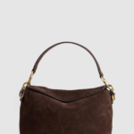 Clara Suede Leather Grab Bag
