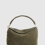 Clara Suede Leather Grab Bag