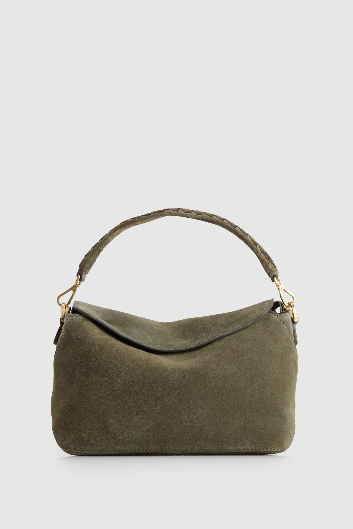 3225731_1.png Clara Suede Leather Grab Bag - Image 1