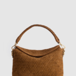 Clara Suede Leather Grab Bag