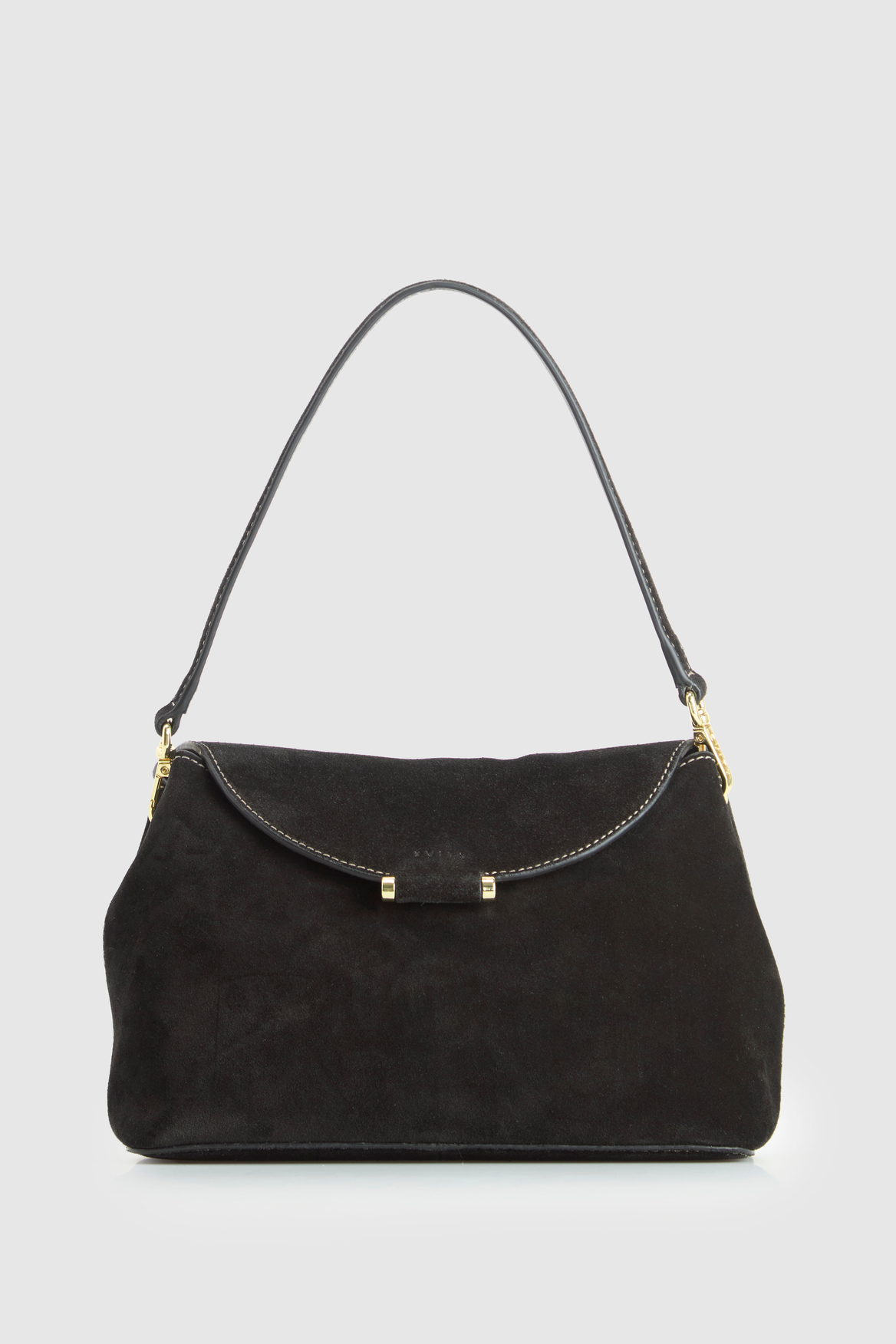 3225783_1.png Iris Suede Leather Shoulder Bag - Image 1