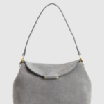 Iris Suede Leather Shoulder Bag