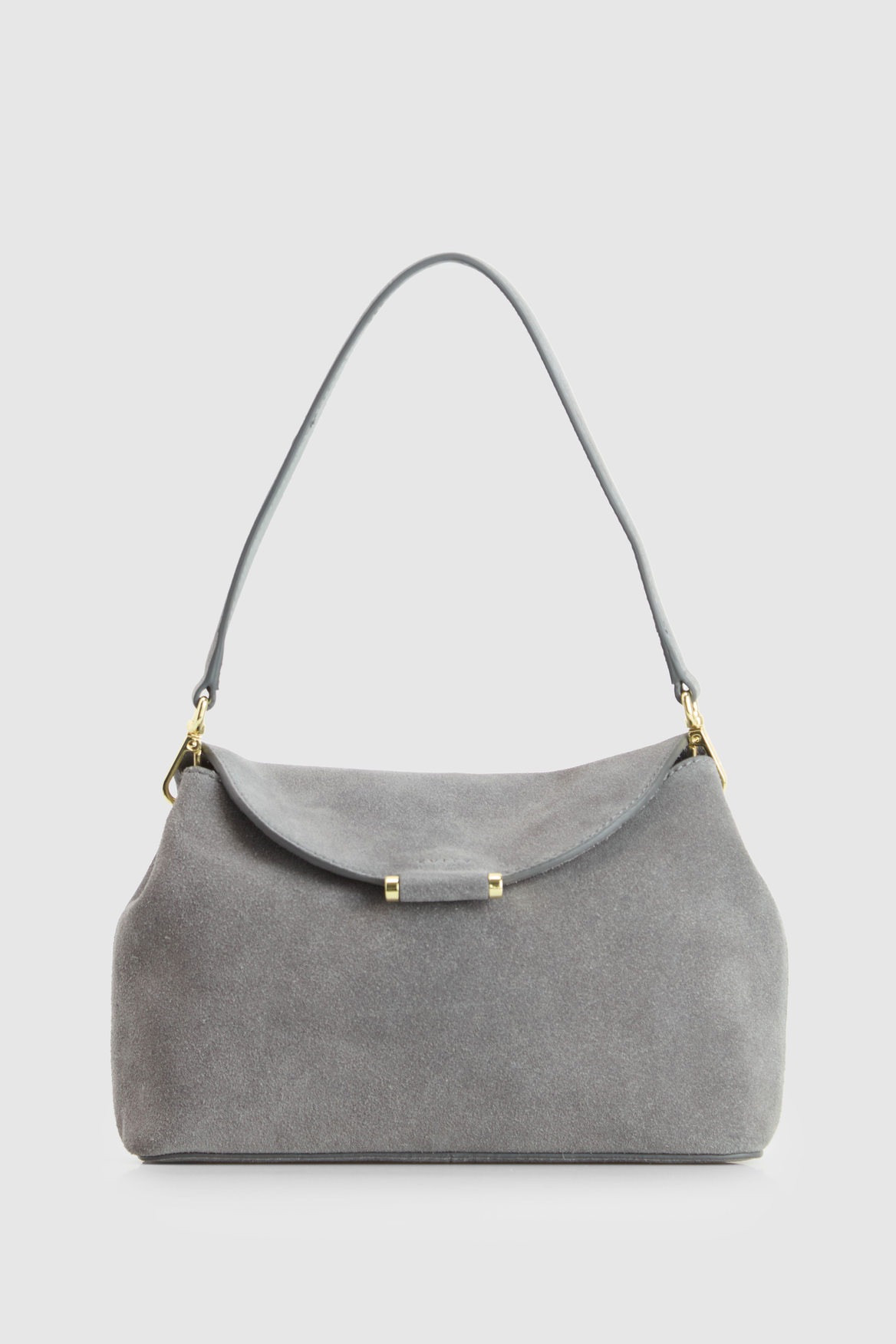 3225785_1.png Iris Suede Leather Shoulder Bag - Image 1