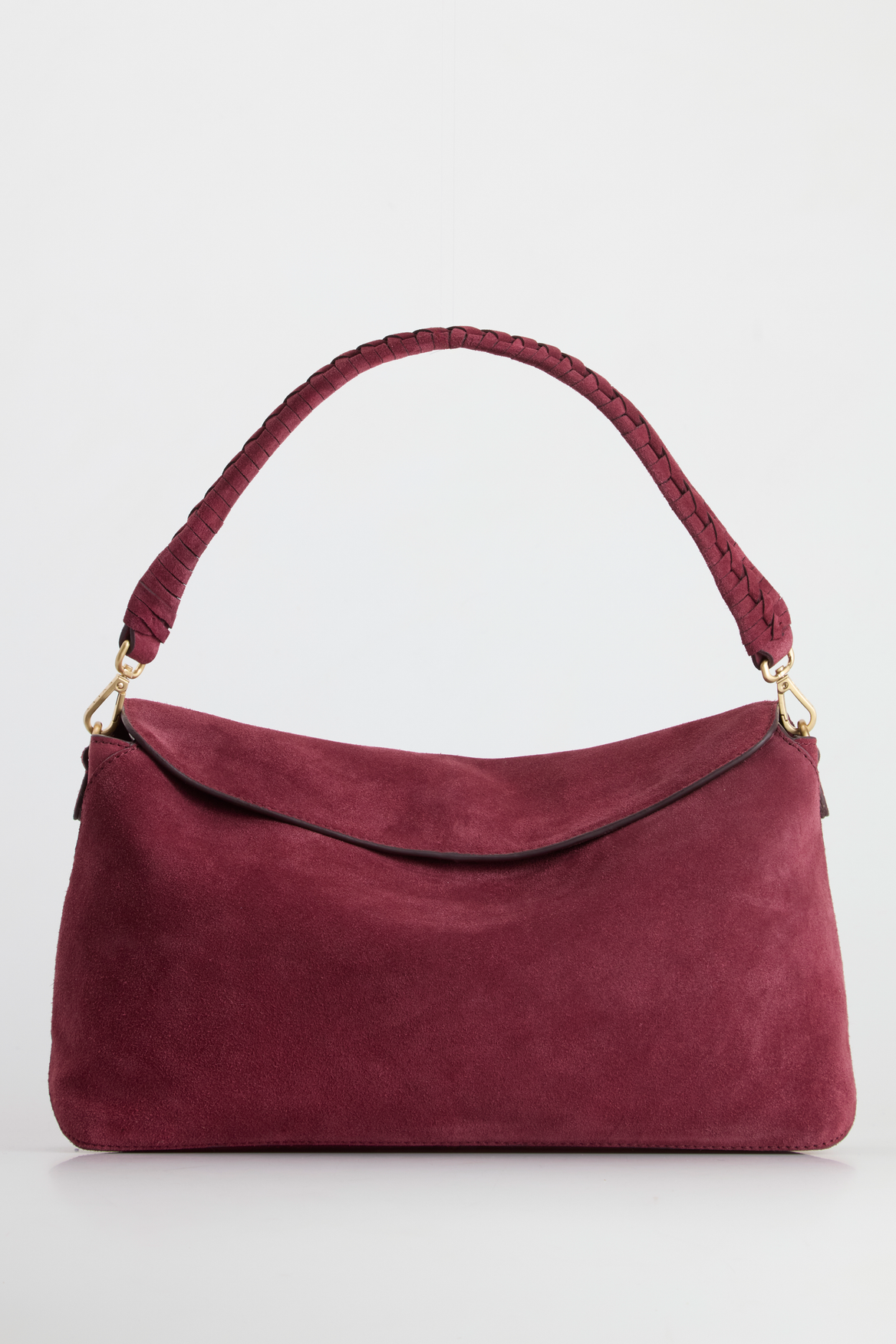 3225850_1.png Clara Large Suede Leather Shoulder - Image 1