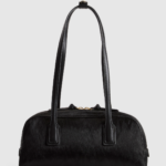 Anais Leather Bowling Bag