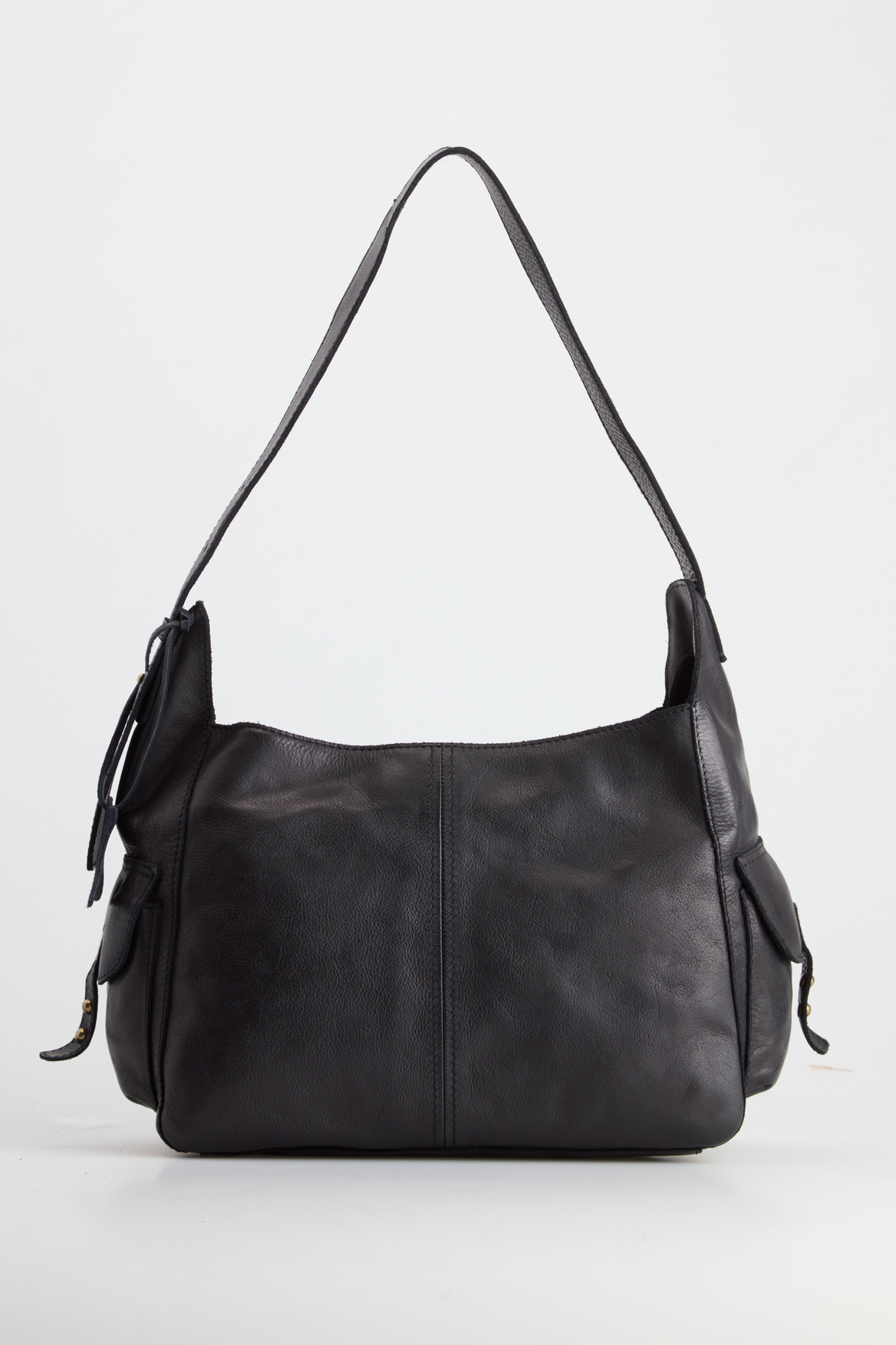 3226178_1.png Cece Leather Hobo Bag - Image 1
