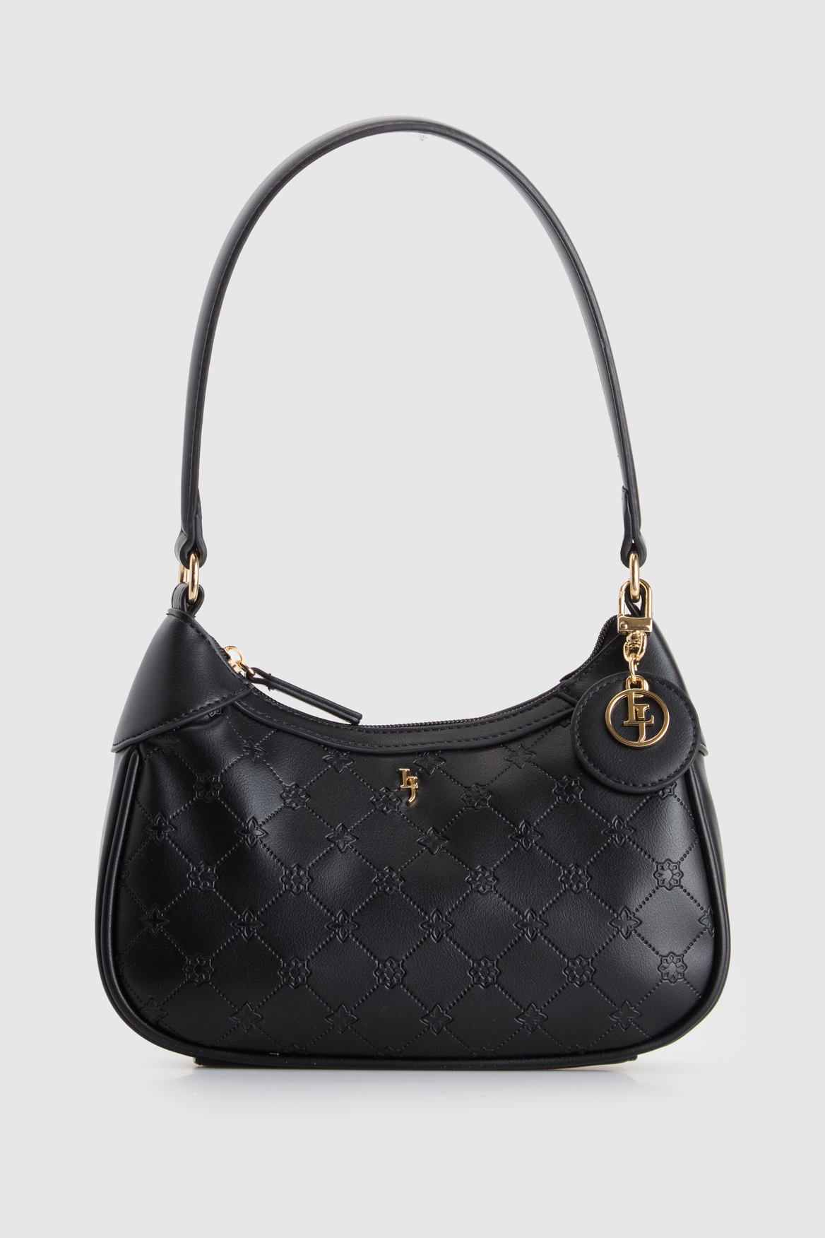 3227134_1.png Logo Embossed Shoulder Bag - Image 1