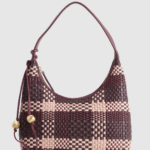 Nina Leather Weave Hobo Bag