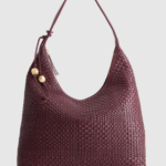 Nina Leather Weave Hobo Bag