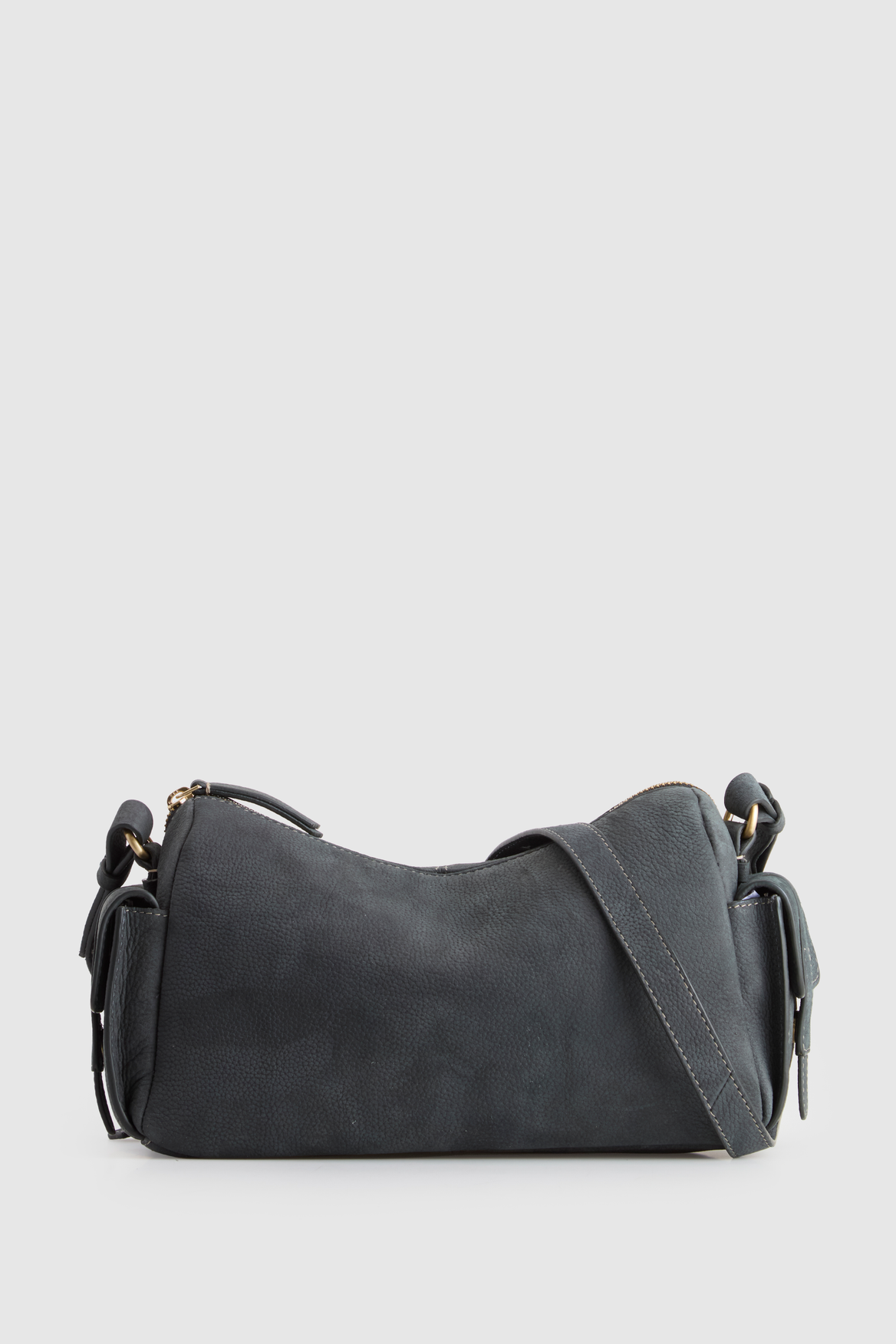 3227268_1.png Narda Leather Pocket Crossbody Bag - Image 1