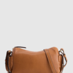 Narda Leather Pocket Crossbody Bag