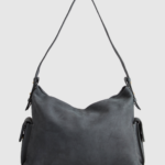 Narda Leather Pocket Hobo Bag