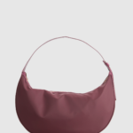 Noemie Leather Trim Shoulder Bag