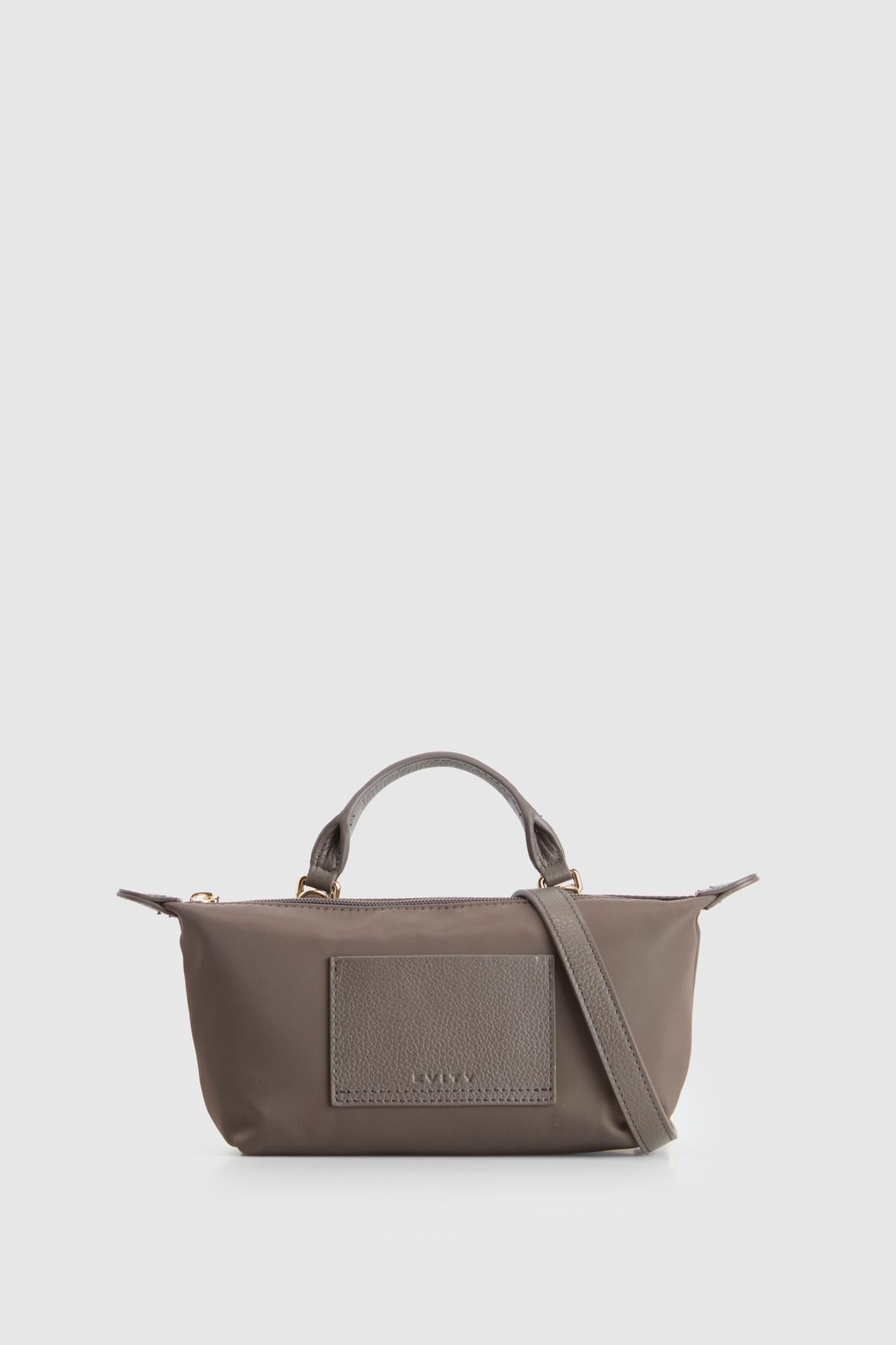3227362_1.png Noosa Leather Trim Crossbody Bag - Image 1