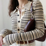 Musical Notation Knit Top