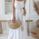 Casual new holiday loose suspender jumpsuit
