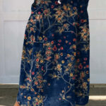 Women's Printed Vintage Skirt