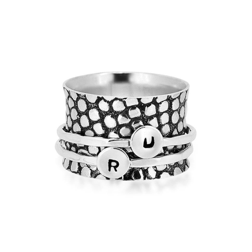 04L-31S-31S-1.jpg Daily Mantra Spinner Ring - Image 1