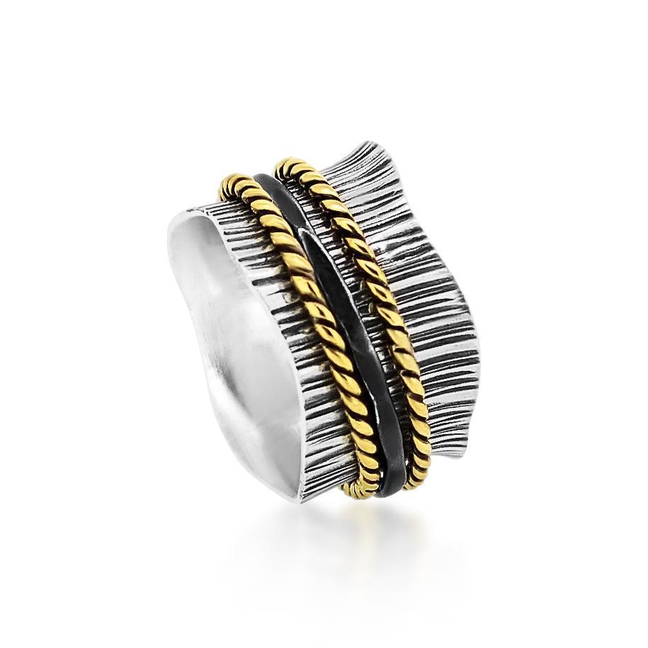 05L-14G-12X-14G-2.jpg Trilogy Spinner Ring - Image 1
