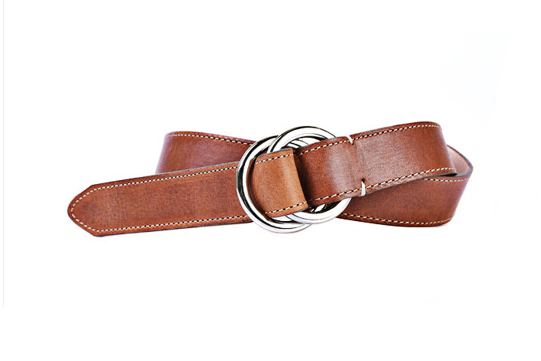 20194-1_Shopify.jpg Christopher O-Ring Belt - Russet - Image 1
