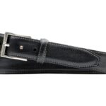 Perry Italian Saddle Leather - Black