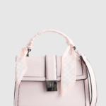 Scarf Top Handle Bag