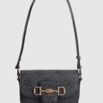 Janie Logo Flap Shoulder Bag