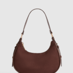 Sophia Vegan Suede Shoulder Bag