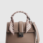 Scarf Top Handle Bag