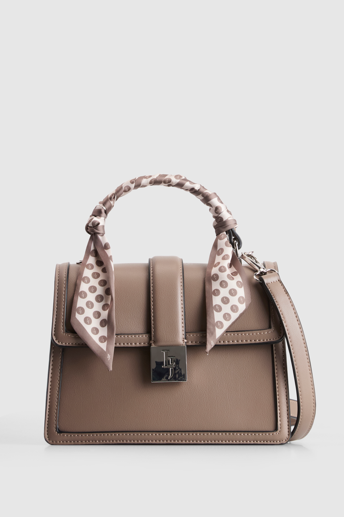 3225670_1.png Scarf Top Handle Bag - Image 1